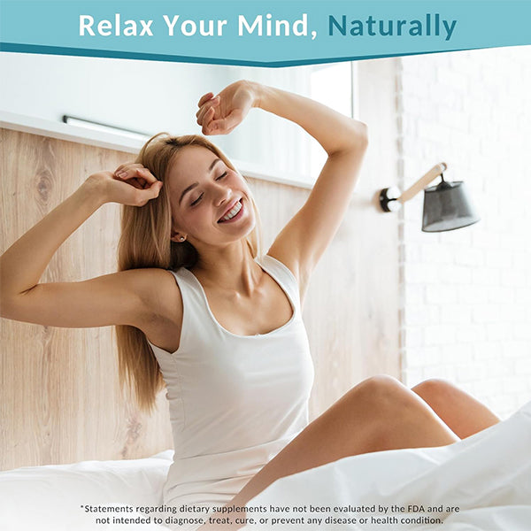 FKOOO Ashwagandha Stress Anxiety Relief Tablets ,Calm & Relax Support with GABA L-Theanine Ashwagandha, Magnesium, Tryptophan